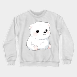 Cute baby polar bear Crewneck Sweatshirt